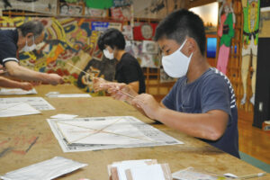 Tahara kite making experience